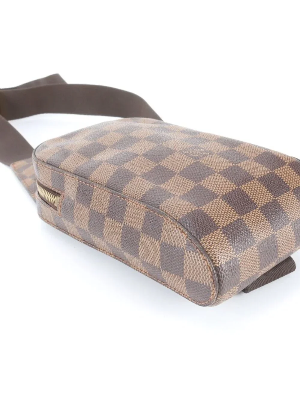 Louis Vuitton Damier Geronimos Leather Belt Bag Crossbody Waist Pouch Shoulder